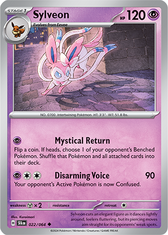 Sylveon - 022/064 (SFA) Uncommon - Near Mint