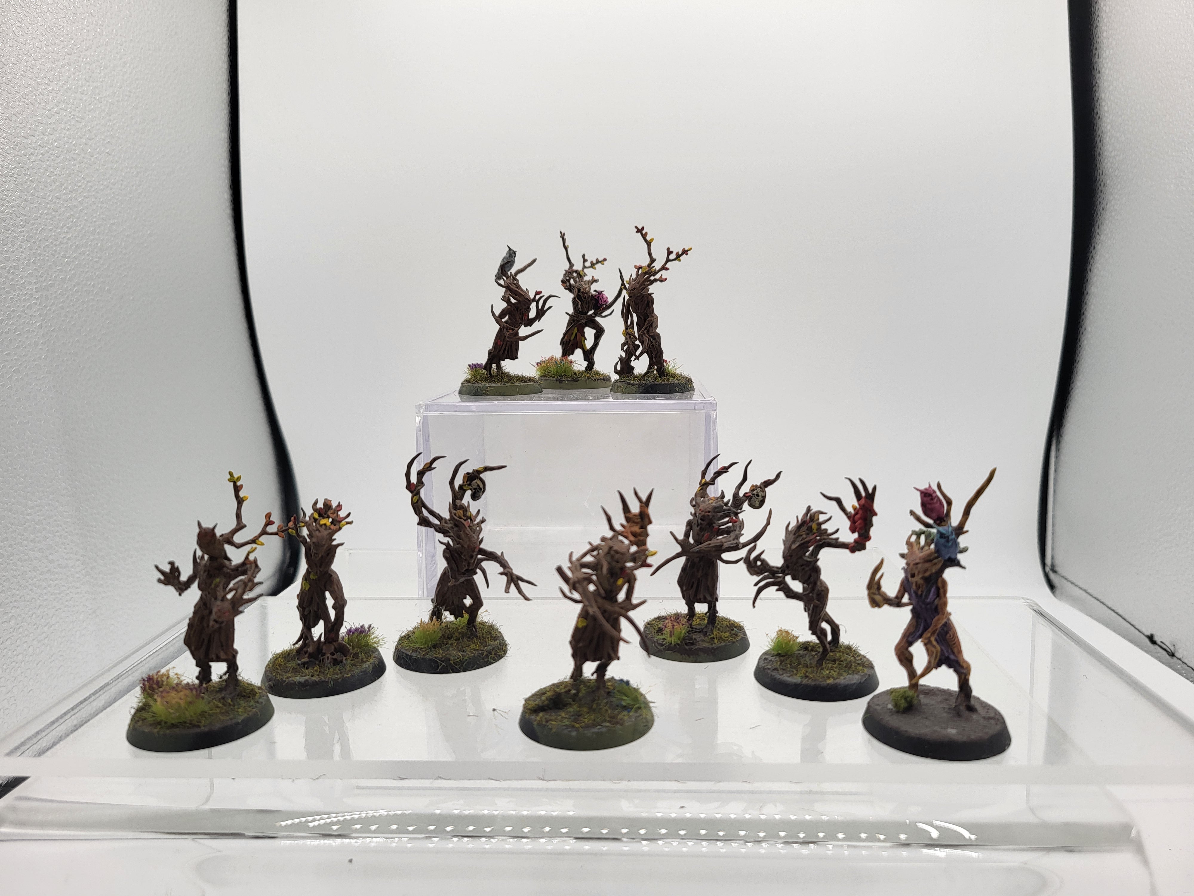 Age of Sigmar: Sylvaneth - Dryads (USED, Incomplete, 10 MODELS) [Lot #1]