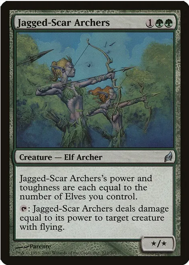 Jagged-Scar Archers (LRW-U-FOIL)