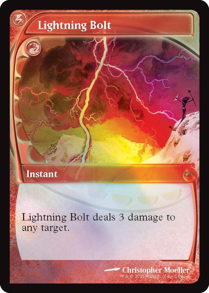 Lightning Bolt [ #0001 Future Sight ] (SLD-R-FOIL)