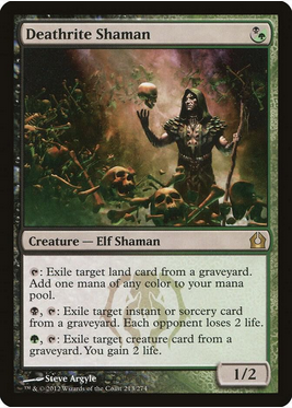 Deathrite Shaman (RTR-R) Light Play