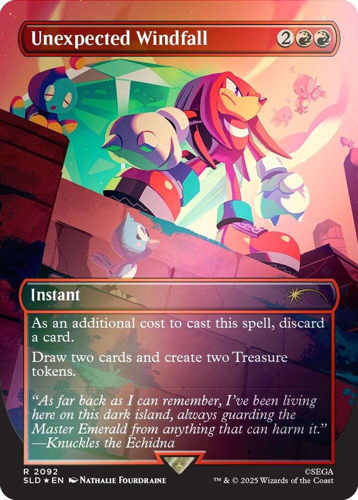 Unexpected Windfall [ #2092 ] (SLD-R-FOIL)