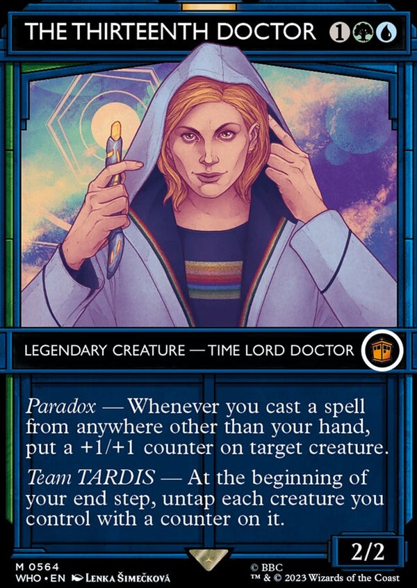 The Thirteenth Doctor [#0564 Tardis Showcase] (WHO-M)