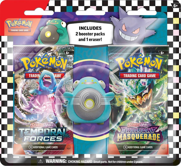 Pokemon TCG: Back to School - Eraser Blister 2024 Bellibolt