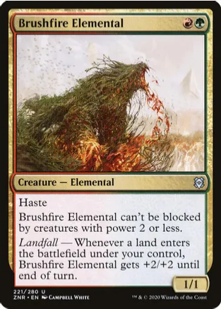 Brushfire Elemental (ZNR-U)