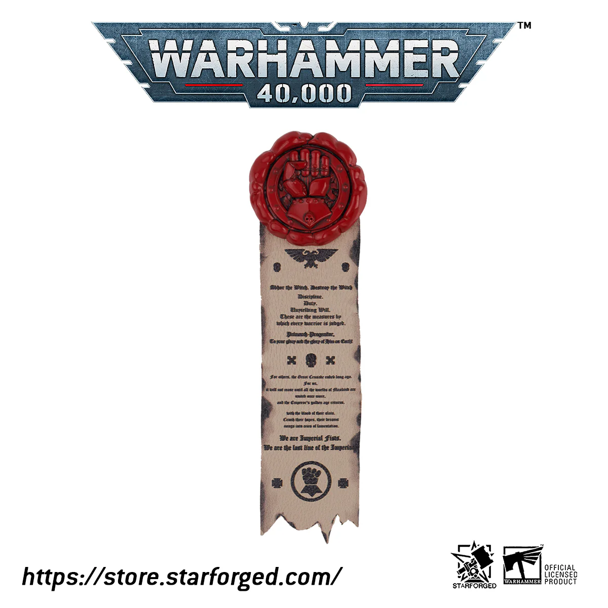 Starforged: Warhammer 40K - Purity Seal: Imperial Fist