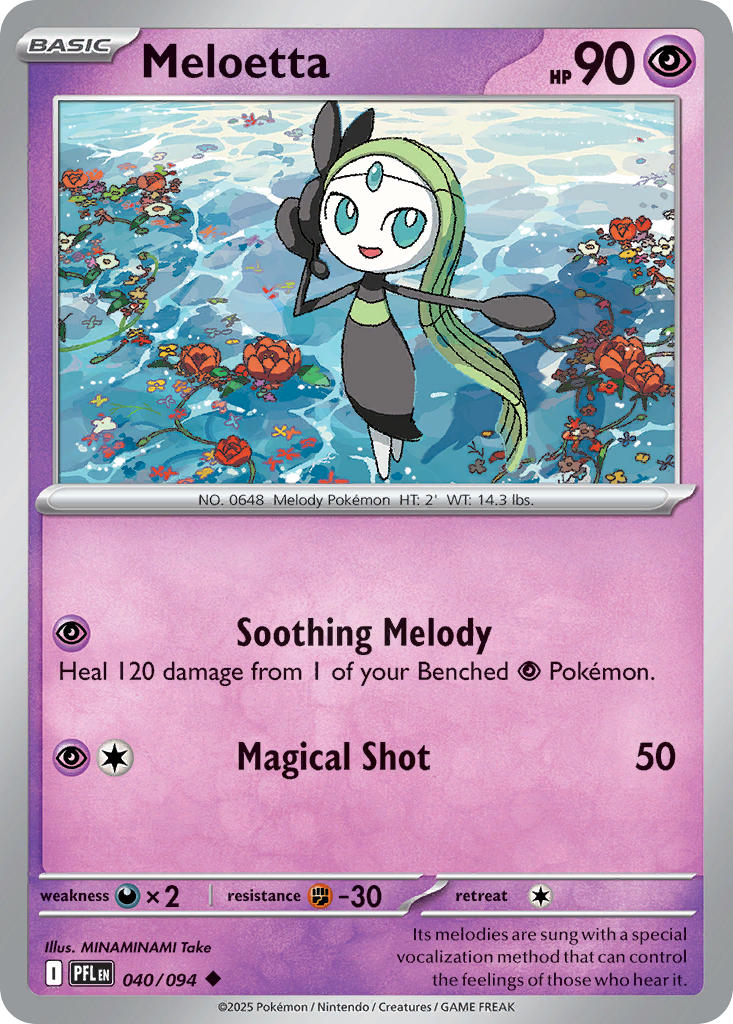 Meloetta - 040/094 (PFL) Uncommon