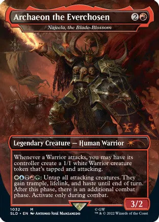 Archaeon the Everchosen [Najeela, the Blade-Blossom] (SLD-M-FOIL)