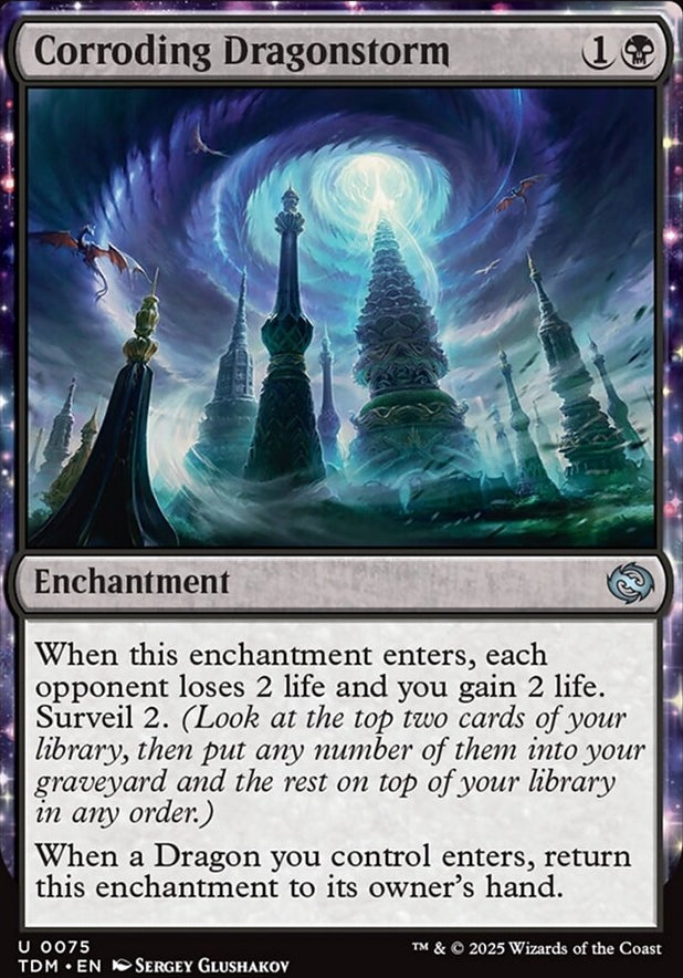 Corroding Dragonstorm [ #0075 ] (TDM-U)