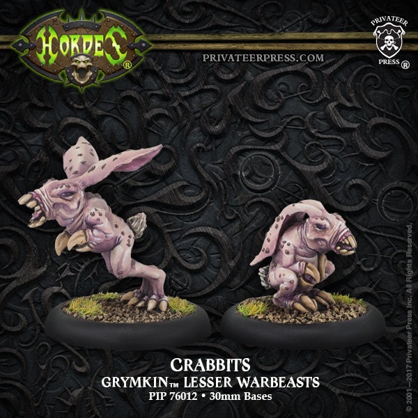 Hordes: Grymkin - Crabbit, Lesser Warbeast (2 Metal)