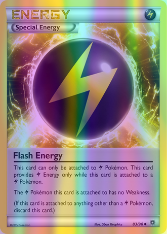 Flash Energy - 083/098 (AOR) Uncommon - Near Mint Reverse Holofoil