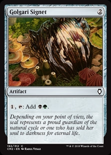 Golgari Signet [#192](CM2-C)