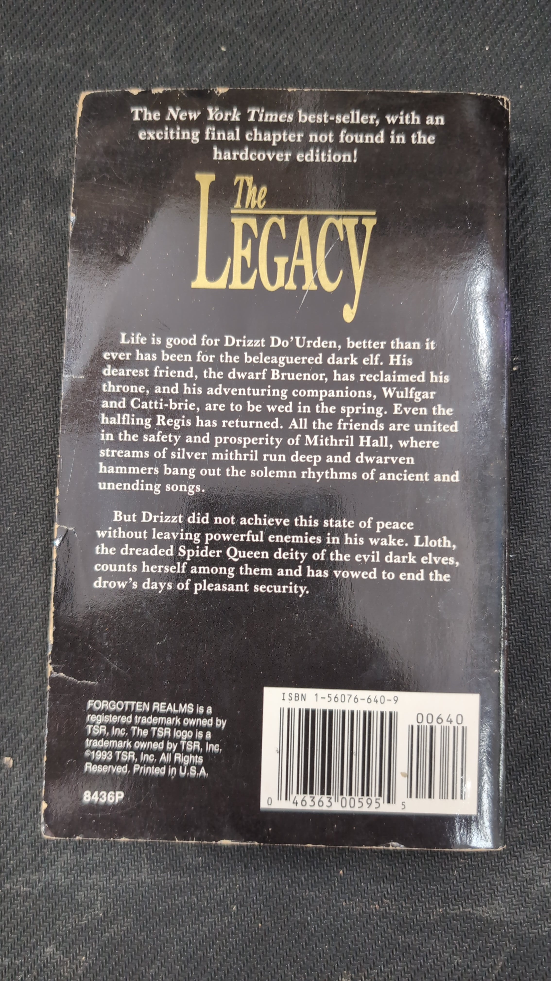 Forgotten Realms: The Legacy [ Paperback ] (USED)