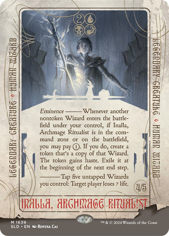 Inalla, Archmage Ritualist [#1639] (SLD-R-FOIL)