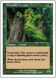 Shanodin Dryads (7ED-C)