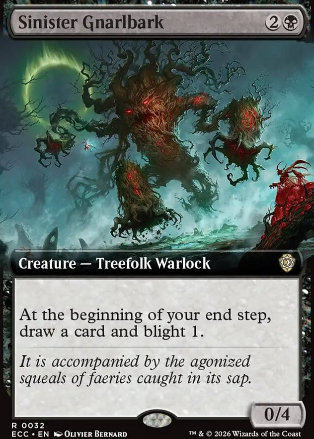 Sinister Gnarlbark [ #0032 Extended Art ] (ECC-R)