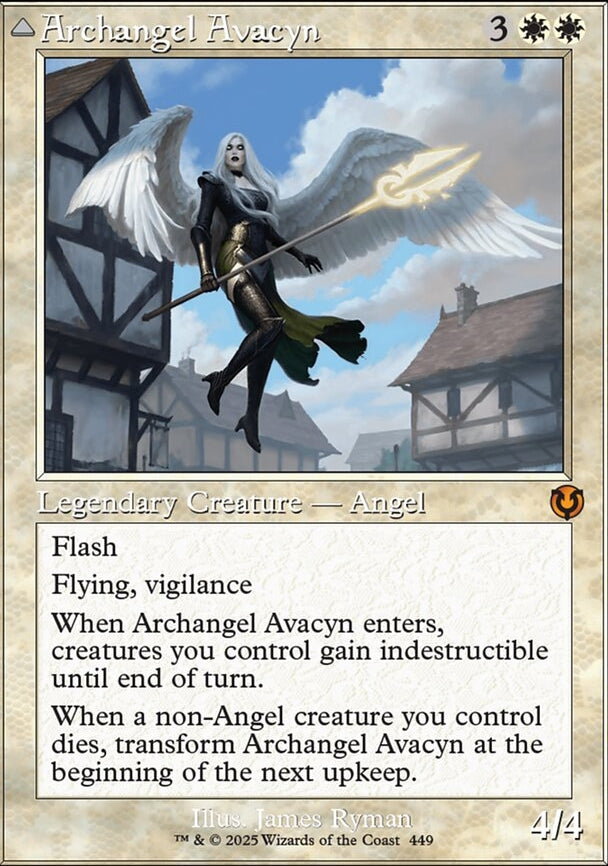 Archangel Avacyn // Avacyn, the Purifier [ #0449 Retro Frame ] (INR-M)