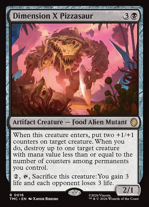 Dimension X Pizzasaur [ #0016 ] (TMC-R)