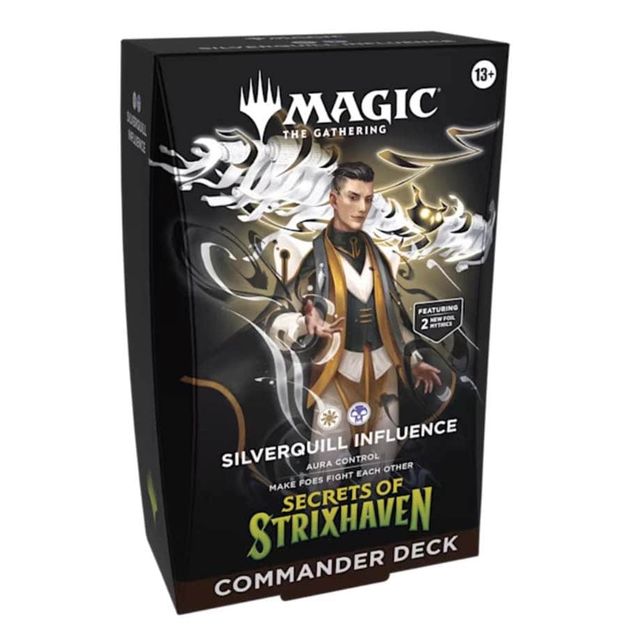 MTG: Secrets of Strixhaven - Commander Deck: Silverquill Influence (WB) (Release Date: 04.17.26)