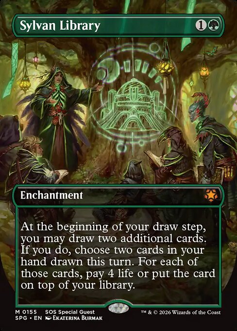 Sylvan Library [ #0155 Borderless ] (SPG-M)