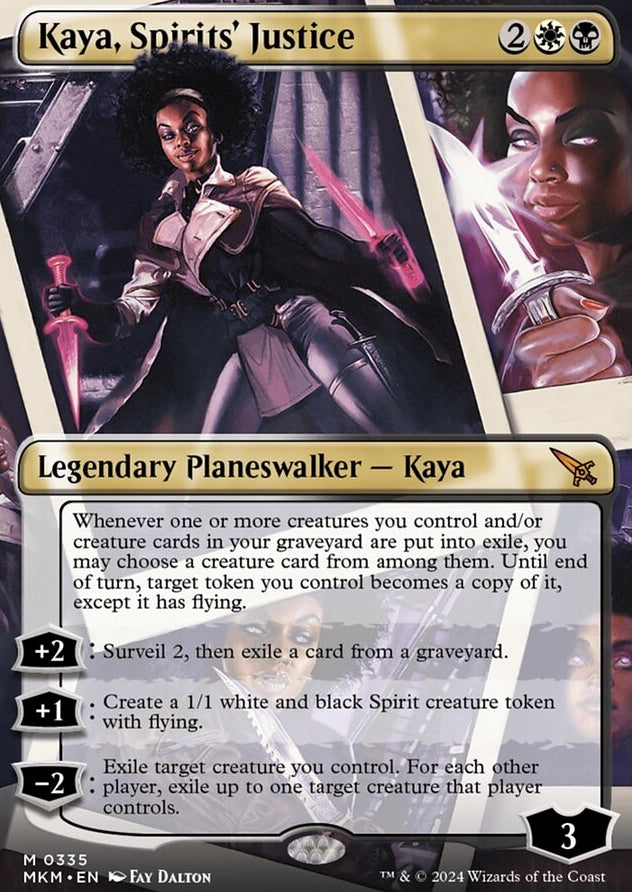 Kaya, Spirits' Justice [#0335 Borderless] (MKM-M)