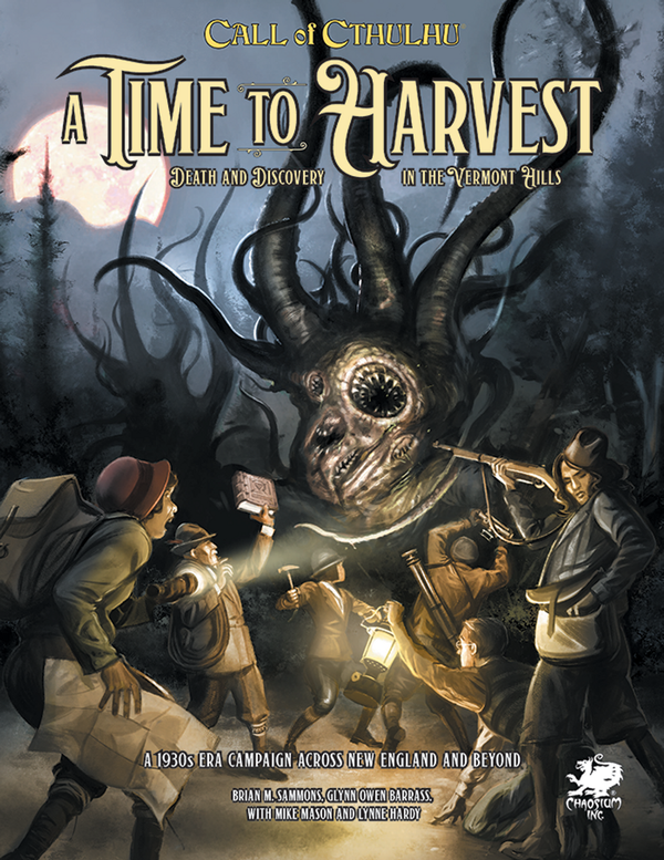 Call of Cthulhu RPG: 7th Edition - A Time to Harvest: Death and Discovery in the Vermont Hills - A 1930's Era Campaign Across New England and Beyond (USED)