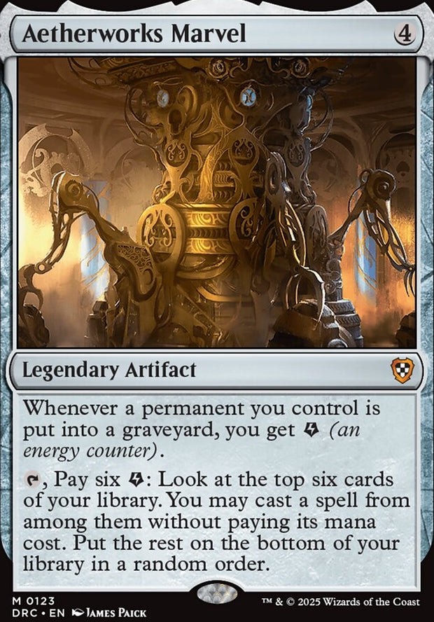 Aetherworks Marvel [ #0123 ] (DRC-M)
