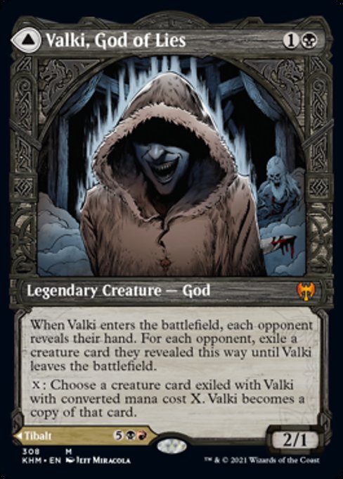 Valki, God of Lies // Tibalt, Cosmic Impostor [Showcase #308] (KHM-M)