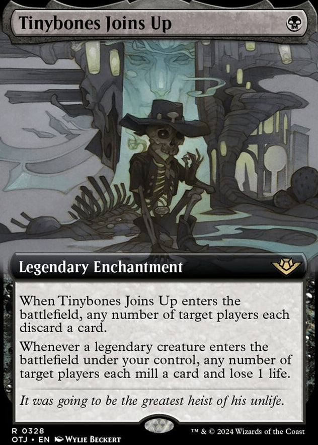 Tinybones Joins Up [#0328 Extended Art] (OTJ-R-FOIL)