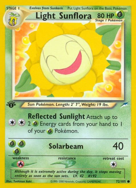 Light Sunflora (72/105)- 1st Edition