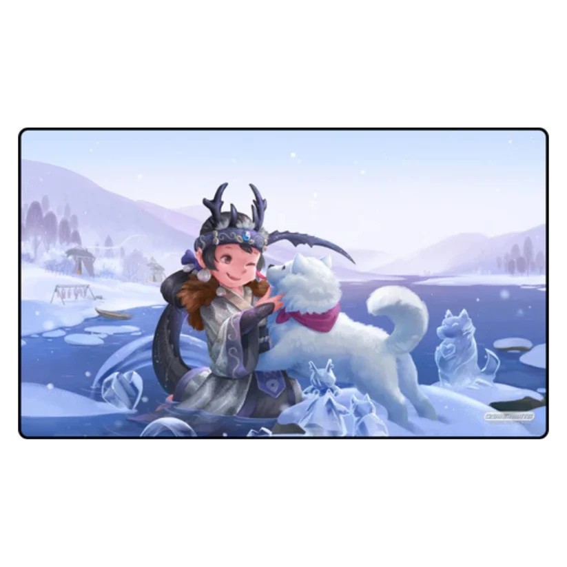 GamerMats: Playmat - Snow Day
