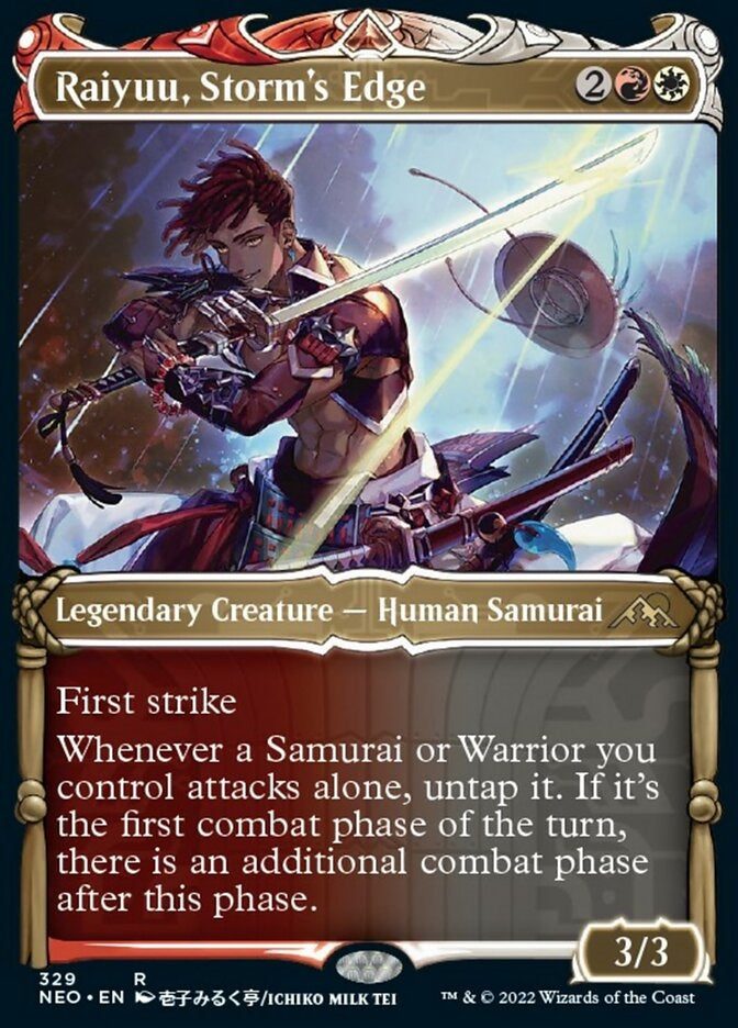 Raiyuu, Storm's Edge [ #329 Samurai Showcase ] (NEO-R)