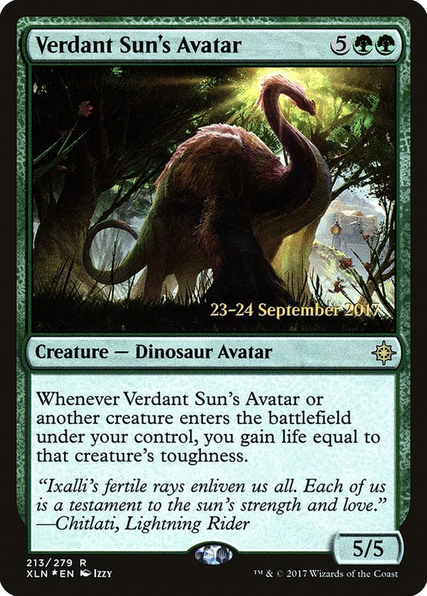 Verdant Sun's Avatar (XLN-R-PRE)