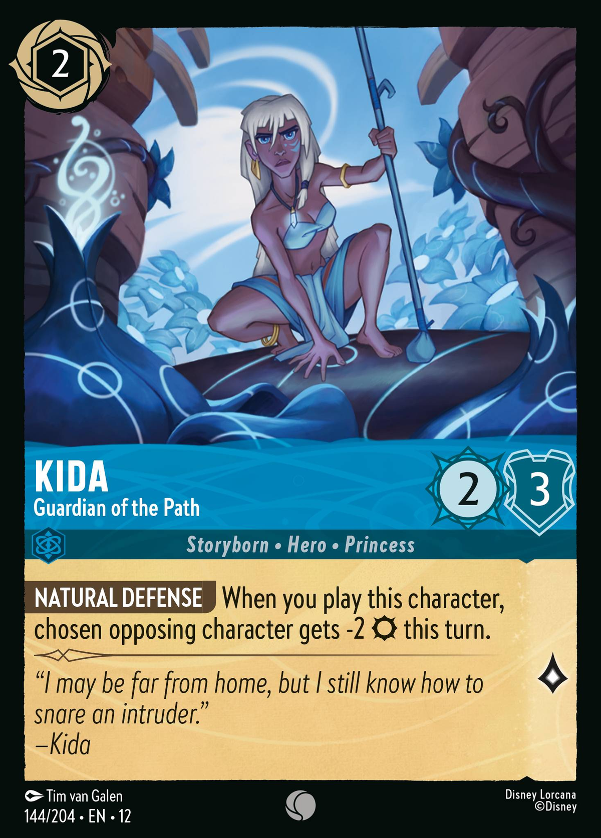 Kida - Guardian of the Path (144/204 - Wilds Unknown) Common