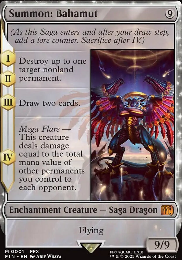 Summon: Bahamut [ #0001 ] (FIN-M)