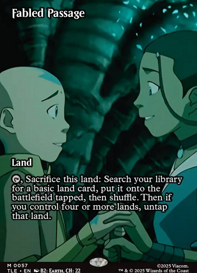 Fabled Passage [ #0057 Borderless ] (TLE-M)