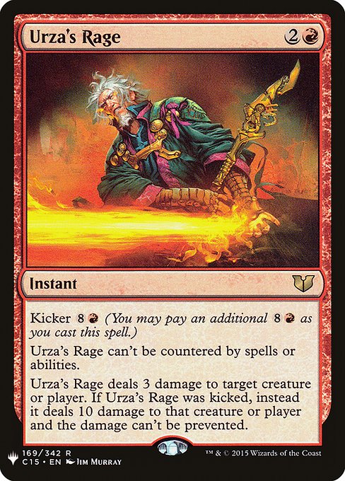 Urza's Rage [Mystery Booster #1089] (C15-R)