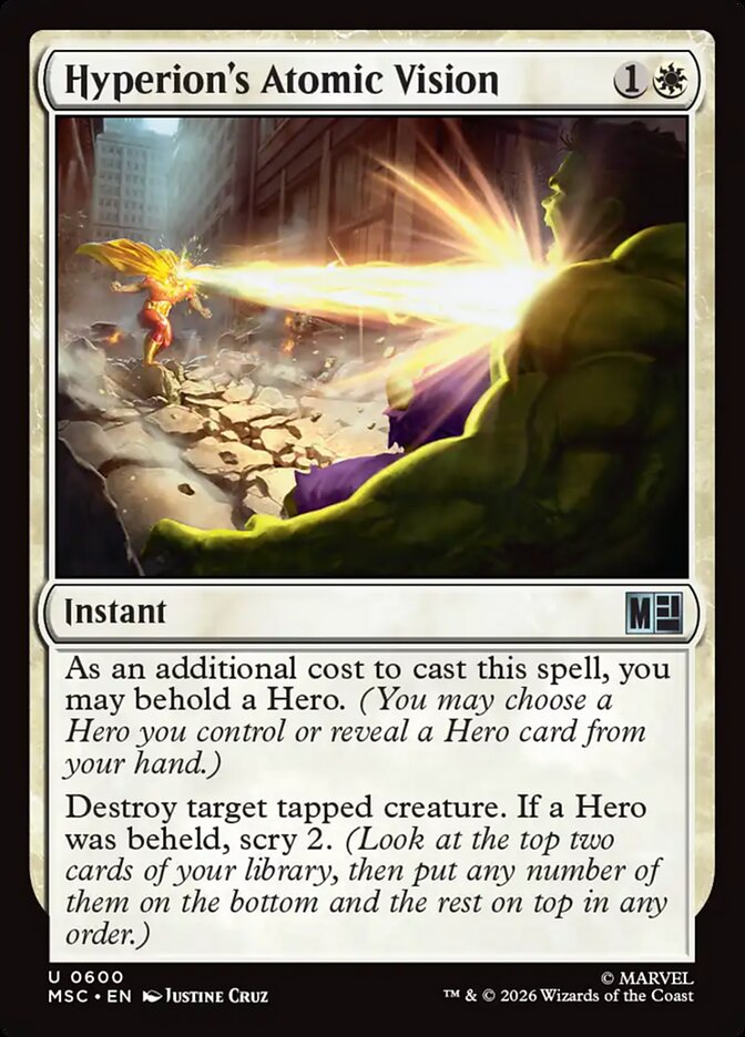 Hyperion's Atomic Vision [ #0600 ] (MSC-U)