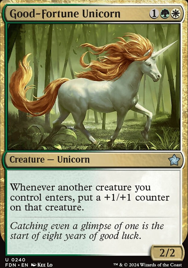 Good-Fortune Unicorn [