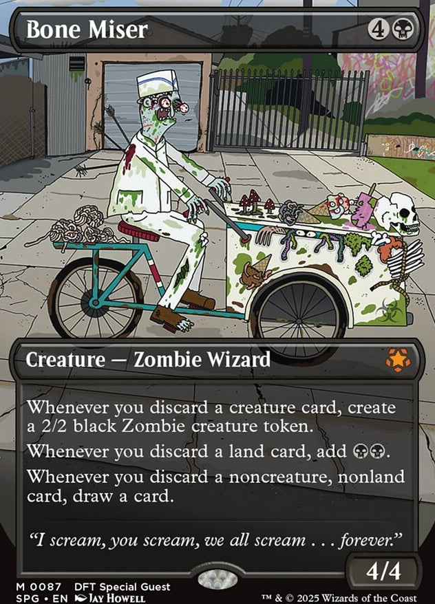 Bone Miser [ #0087 Borderless ] (SPG-M-FOIL)