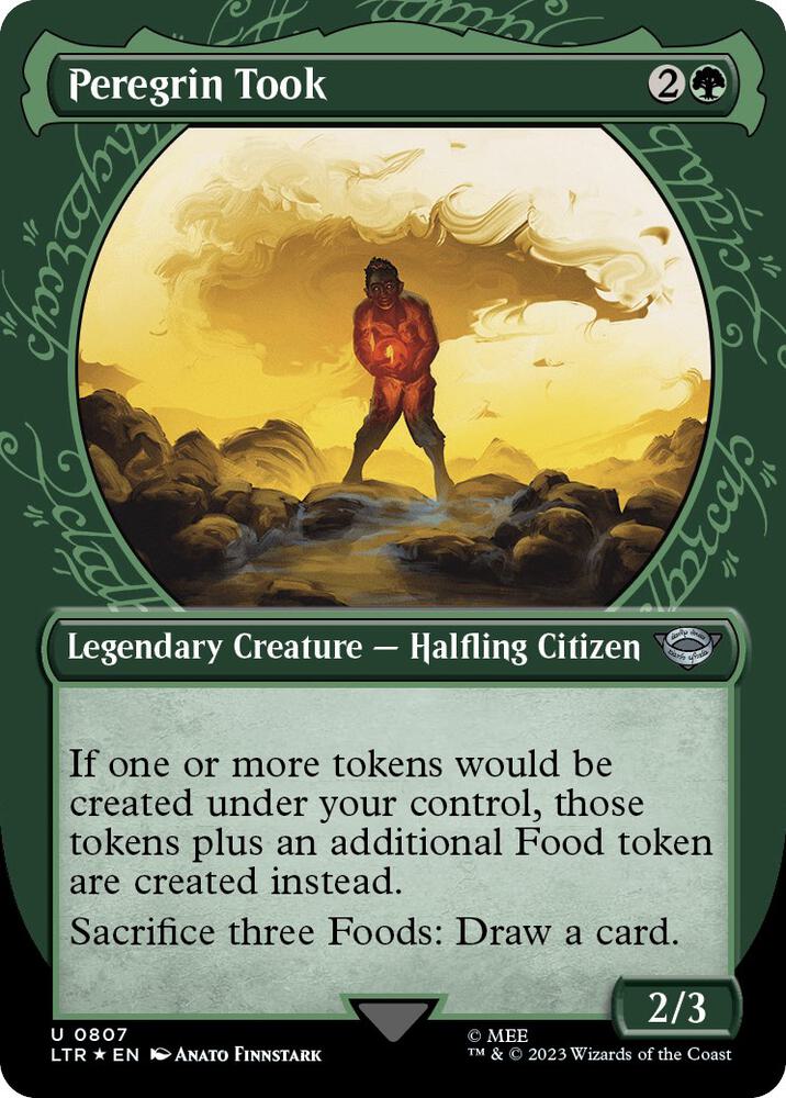 Peregrin Took [#0807 Showcase Surge Foil] (LTR-U)