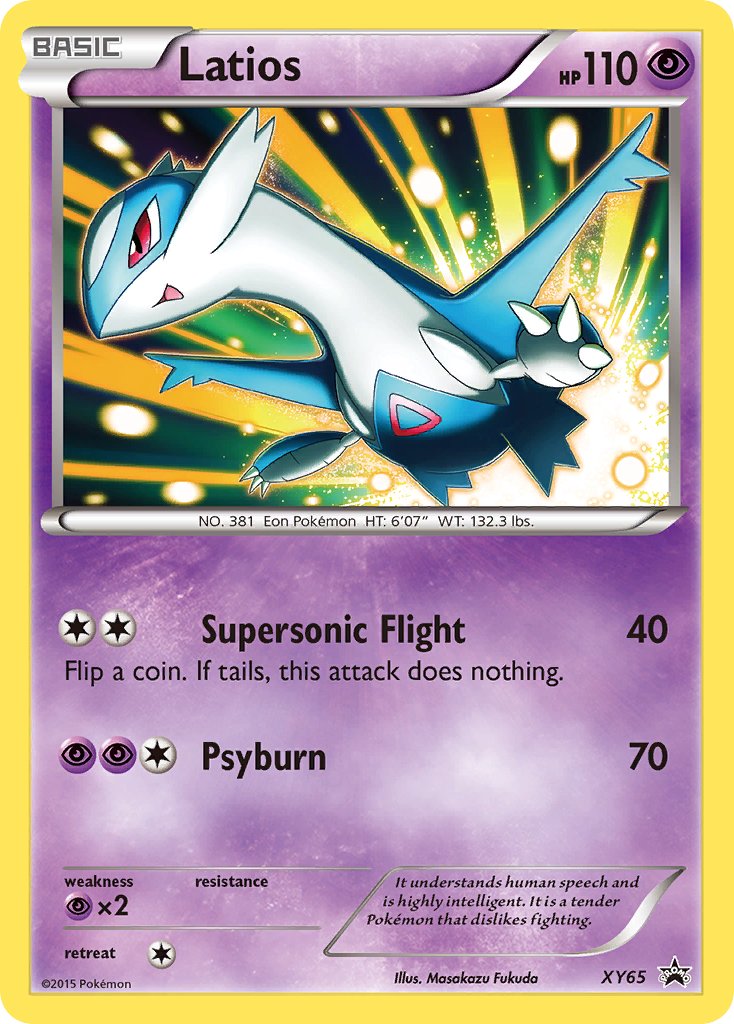 Latios - XY65 (XY:PR) Promo - Near Mint Holofoil