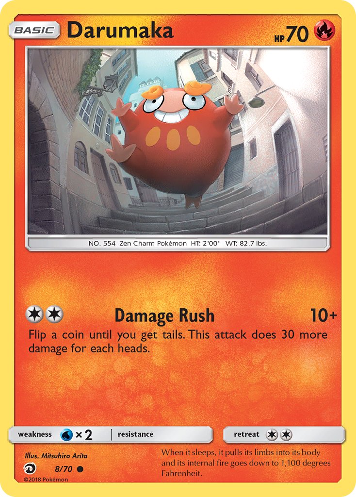 Darumaka - 08/70 (DRM) Common - Near Mint