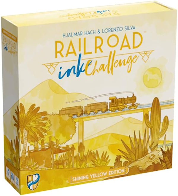 Railroad Ink: Challenge: Shinning Yellow