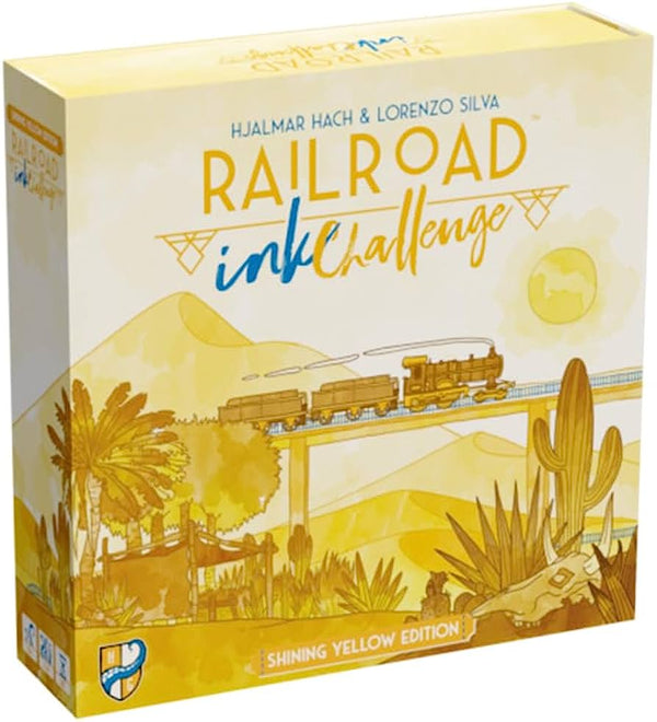 Railroad Ink: Challenge: Shining Yellow