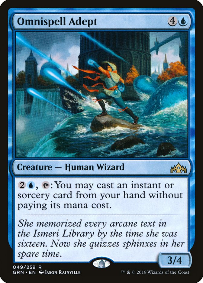 Omnispell Adept (GRN-R-FOIL)