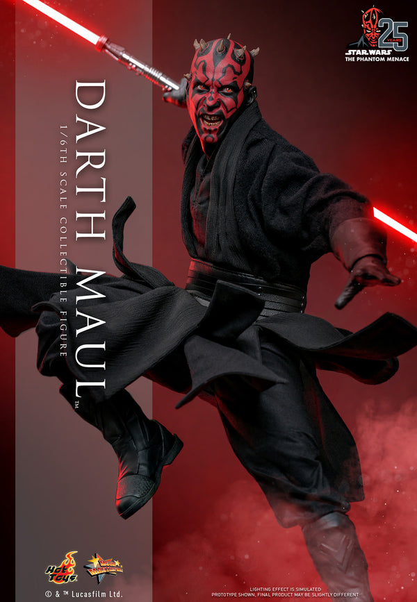 Darth Maul Sixth Scale Figure - Episode 1 The Phantom Menace - Star Wars (Hot Toys) (Est. Ship Date Apr 2025 - Sep 2025)