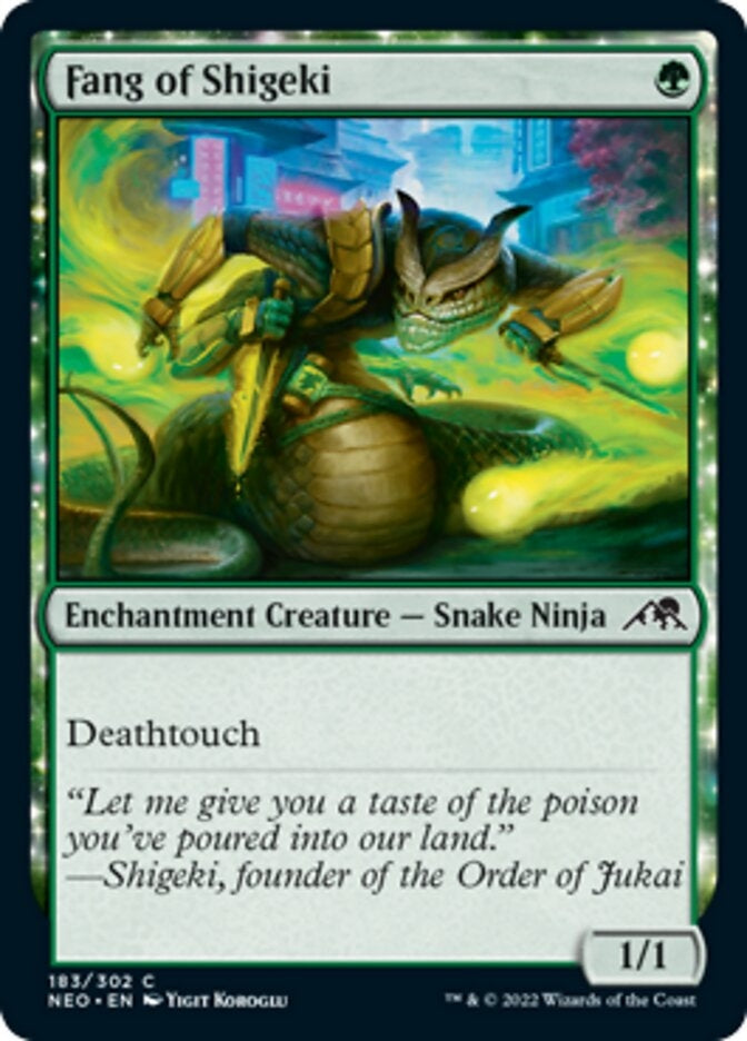 Fang of Shigeki [ #183/302 ] (NEO-C)