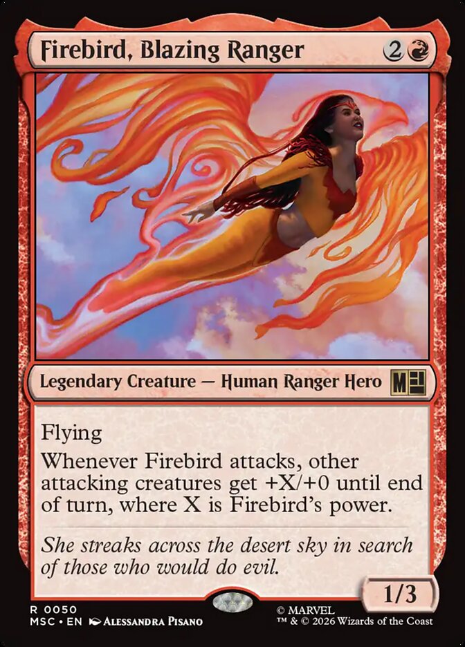 Firebird, Blazing Ranger [ #0050 ] (MSC-R)