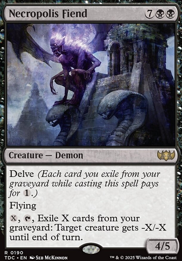 Necropolis Fiend [ #0190 ] (TDC-R)